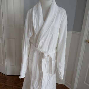 Luxurious White Bathrobe